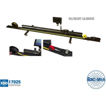 MIROTECH Калибриращ хоризонтален стенд за калибриране на линии и ролетки оборудван с компютъризирана система за измерване на микрони Microtech 258020005, 0-2000 mm, 0.01 mm, ±0, 015+L/50 mm (258020005)