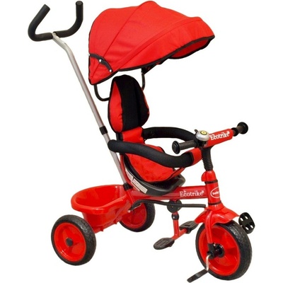 Baby Mix s vodící tyčí červená – Zboží Dáma