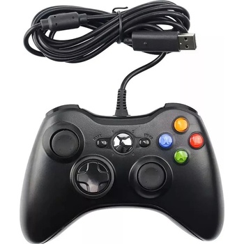 PSko drátový ovladač pro Xbox 360 černý 5982