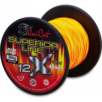 SAENGER Uni Cat šňůra 12 X Superior Line 400m 0,60mm 62kg