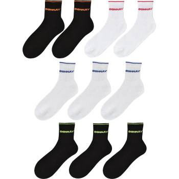 Donnay Детски чорапи Donnay 10 Pack Quarter Socks Childrens - Bright Asst