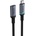 Baseus High Definition Extension Cable USB-C Male to Female 10Gbps - удължителен USB-C кабел (100 см) (черен)