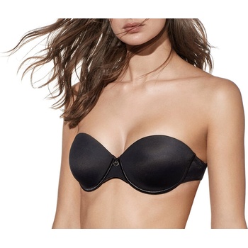 Selene СУТИЕН БРИДЖИТКА СЪС СИЛИКОНОВ ГРЪБ negro magdalena