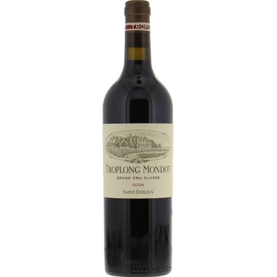 Château Troplong Mondot Cuvée suché červené 2006 13,5% 0,75 l (čistá fľaša)