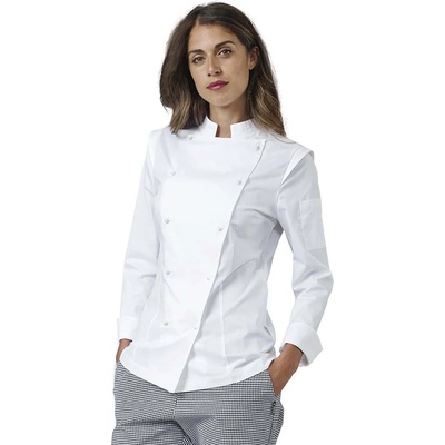 Siggi Group Дамска готварска куртка с еластична материя и прилепнала кройка (28ga0249/00-0757)