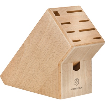 VICTORINOX Classic Style Beechwood Cutlery Block 7.7090.0