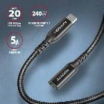 AXAGON USB-C USB Cable - USB-C 1.5 m Black (BUCM32-CF15AB)