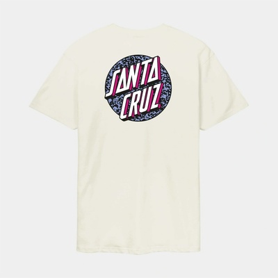 Santa Cruz Control Dot T-Shirt Unbleached Cotton