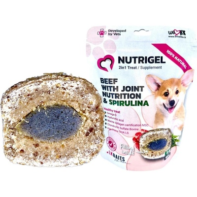 LK Baits PETs NUTRIGO Hovězí s kloubní výživou a spirulinou L-XL 200 g