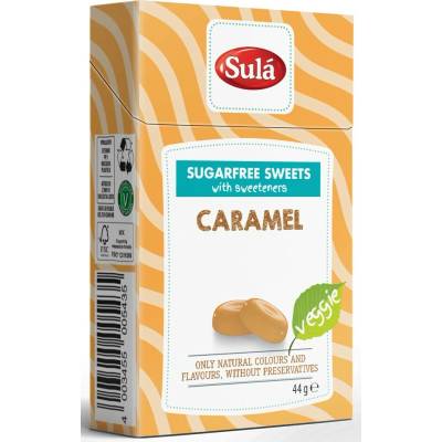 Šula Cukríky bez cukru creme caramel 44 g