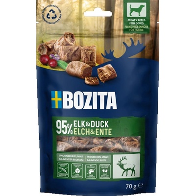Bozita Meaty Bites елен, патица лакомство за кучета 70 г