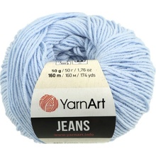 YarnArt Jeans 75 bledá modrá