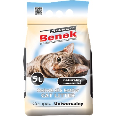 Super Benek SUPER BENEK Универсална котешка тоалетна Compact 5l
