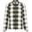 KnowledgeCotton Apparel Мъжка риза с копчета KnowledgeCotton Apparel Checkered Heavy Flannel Overshirt Shirt - Green Check (033-2923-0111)