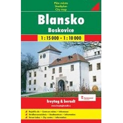 Blansko Boskovice 1:12T plán města