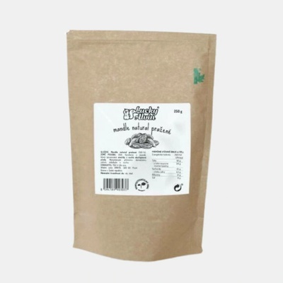 Lucky Alvin mandle natural pražené v kompostovatelném obalu 250 g