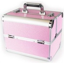 Crystal kadeřnický kufřík pink 30x18,5x19cm