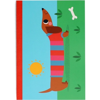 Rex London Тетрадка 60 стр. A5 Sausage Dog - Rex London (30451)