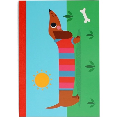 Rex London Тетрадка 60 стр. A5 Sausage Dog - Rex London (30451)