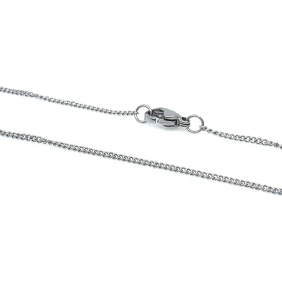 Jan Kos jewellery Řetízek z oceli typu anker 12107779