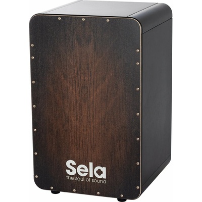 Sela SE 049 CaSela Pro Black/Brown Dragon Дървен кахон (SE 049)