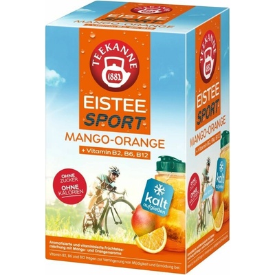 Teekanne Eistee Sport príchuť mango pomaranč 18 x 2,5 g