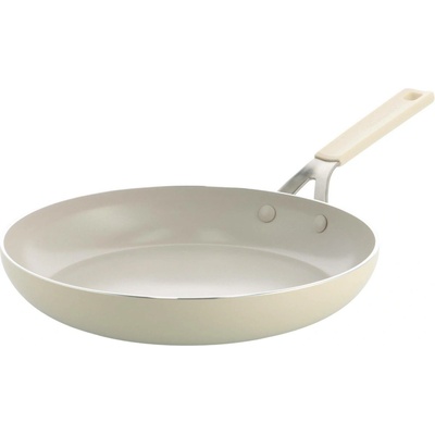 KitchenAid Pánev aluminium s keramickým nepřilnavým povrchem 24cm mandlová