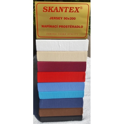 Skantex prostěradlo jersey oranžové 60x120