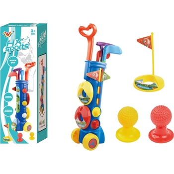 mamido Detský set na minigolf s vozíkom