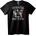 NOONEBRAND Тениска Шофьор Череп - Без Постижения - 6XL, Black