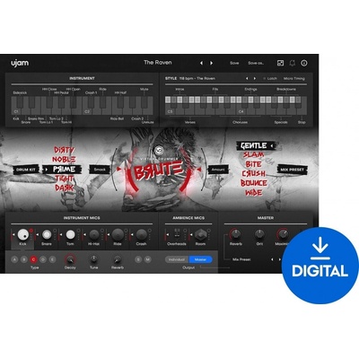 UJAM Brute Digitální produkt