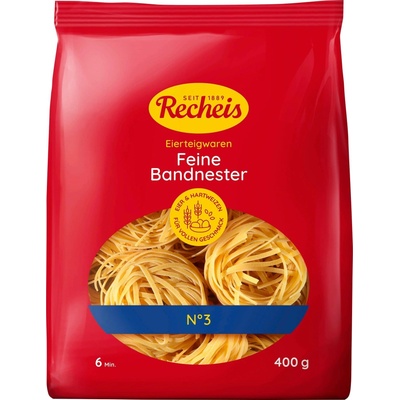 Recheis Těstovinová hnízda Tagliolini No.3 400 g