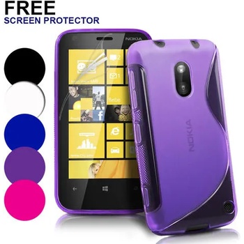 Image 1 of Nokia Lumia 620 Силиконов Калъф + Протектор
