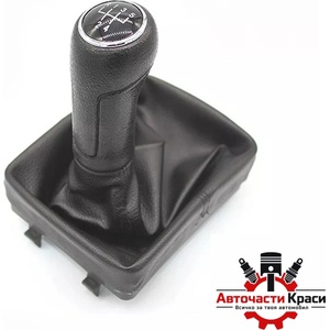 Paolo Топка за скоростен лост с маншон съвместима с Volkswagen Polo 2004-2009 - 5 Скорости - avtochastikrasi