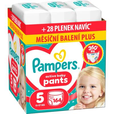 Pampers Active Baby 5 164 ks