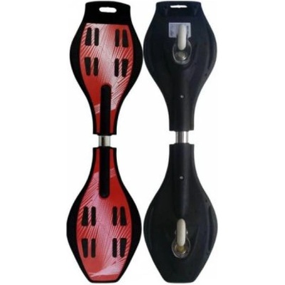 Maxima Скейтборд vigorboard (waveboard, rockboard) MAXIMA, Червен