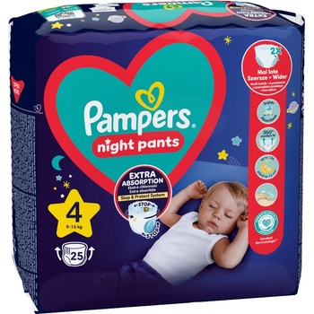 Pampers Night Pants 4 25 ks