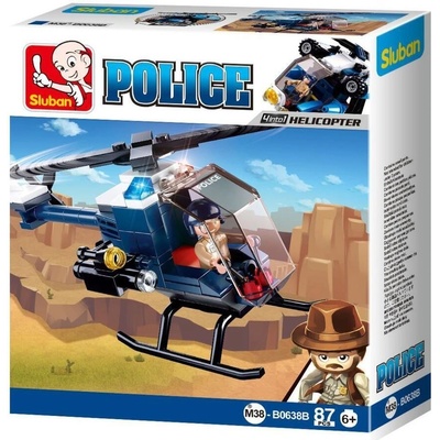 Sluban B0638B Policie Helikoptéra
