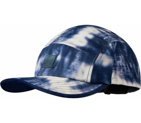 BUFF 5 panel Cap Deri Blue