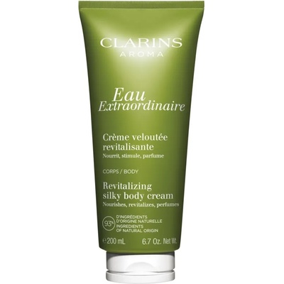 Clarins Eau Extraordinaire Revitalizing Silky Body Cream подхранващ крем за тяло за комбинирана към мазна кожа 200ml