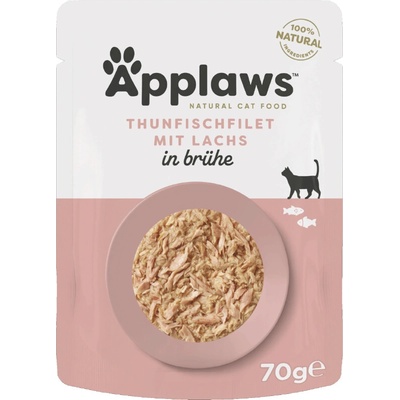Applaws filé z tuňáka s lososem 12 x 70 g