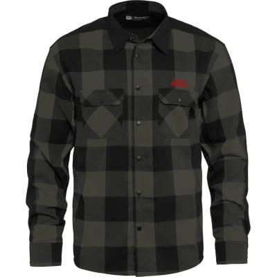 Horsefeathers Мъжка фланелка с дълъг ръкав за колоездене Horsefeathers Prom Shirt Cycling jersey - Chimera (056-3960-0111)