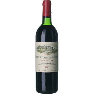 Château Troplong Mondot Saint-Emilion Grand Cru suché červené 1987 12,5% 0,75 l (holá láhev)
