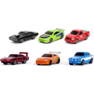 Jada Toys Джада Бързи и яростни нано колички 4 см, dp24, 12 вида