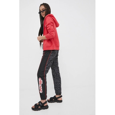 Ellesse Спортен панталон Ellesse дамско в черно с кройка тип jogger, с висока талия (SGM14614)