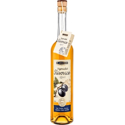 Rudolf Jelínek SLIVOVICA VIZOVICKÁ 2015 50% 0,7 l (čistá fľaša)