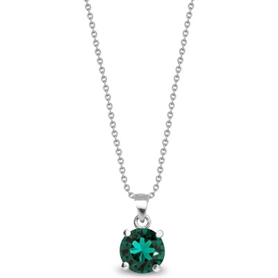 Spark zelený se Swarovski elements ronda NP1088SS39EM Emerald