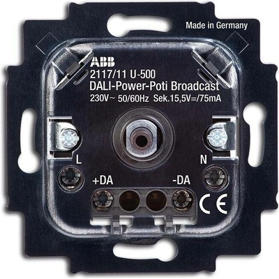 ABB Levit Stmívač DALI výkonový otočný 2117/11 U-500, přístroj, 2CKA006599A2988