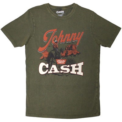 Johnny Cash Desert Cowboy Stone Wash Green XL Риза (JCSTNW27MGR04)