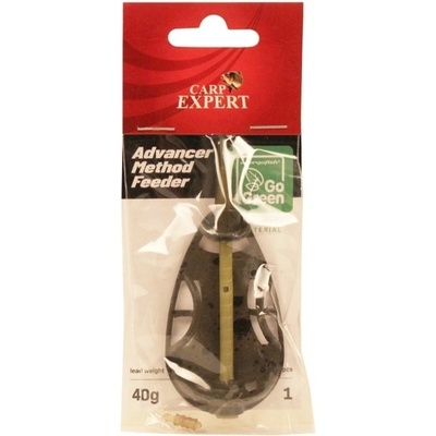 CARP EXPERT - Krmítko Advancer Method Feeder Go Green 40 g